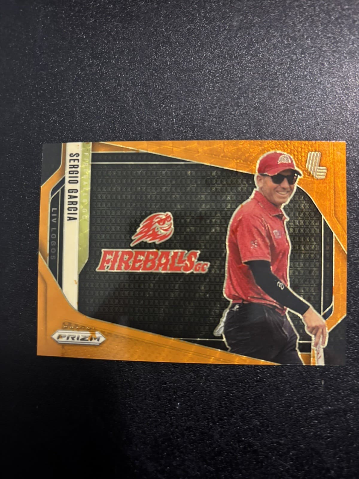 2025 Panini Liv Golf Gold Prizm Sergio Garcia 1/1 - #13 One of One!