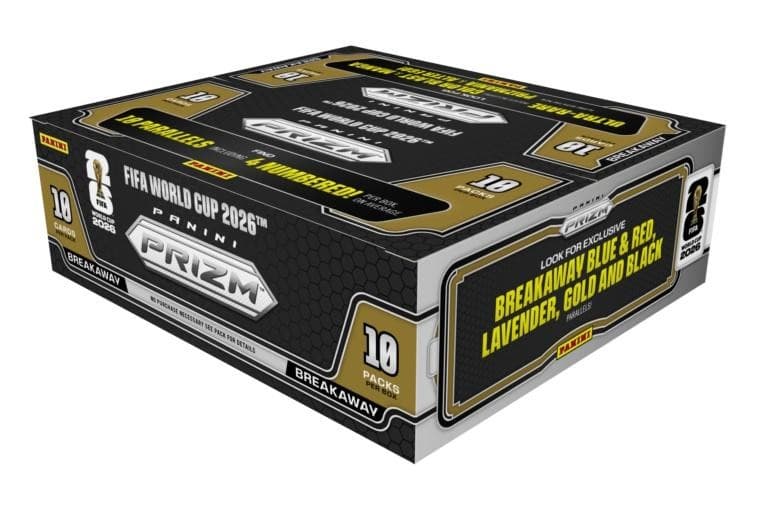 2026 Panini Prizm Fifa World Cup Soccer Breakaway Box