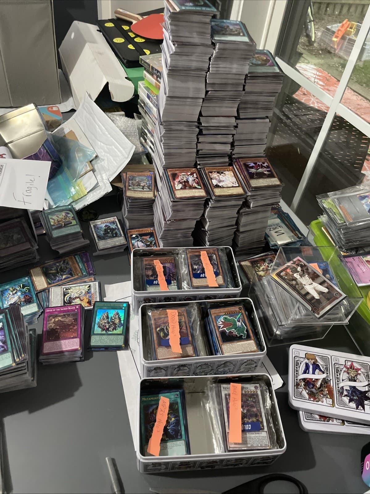 Buy My 5000+ Yugioh Card Inventory! Ready To SELL! SERIOUS OFFERS! Ill Send Pics