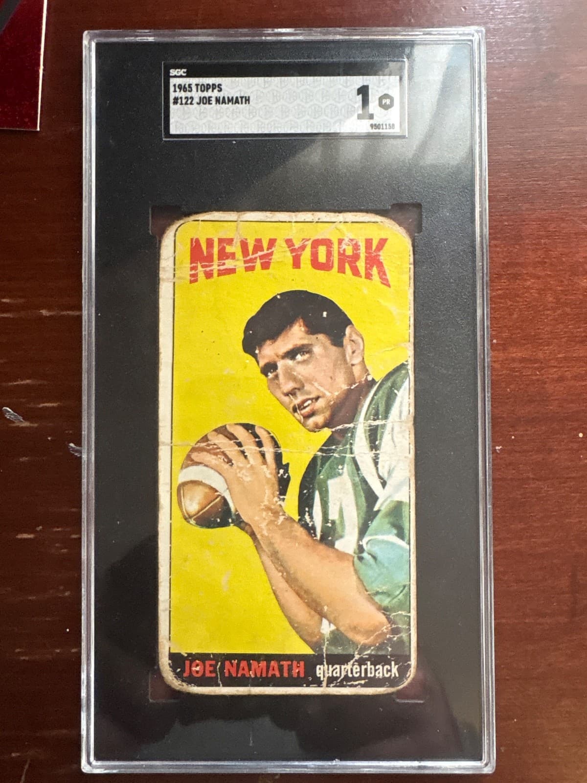 1965 Topps - Joe Namath #122 (RC)