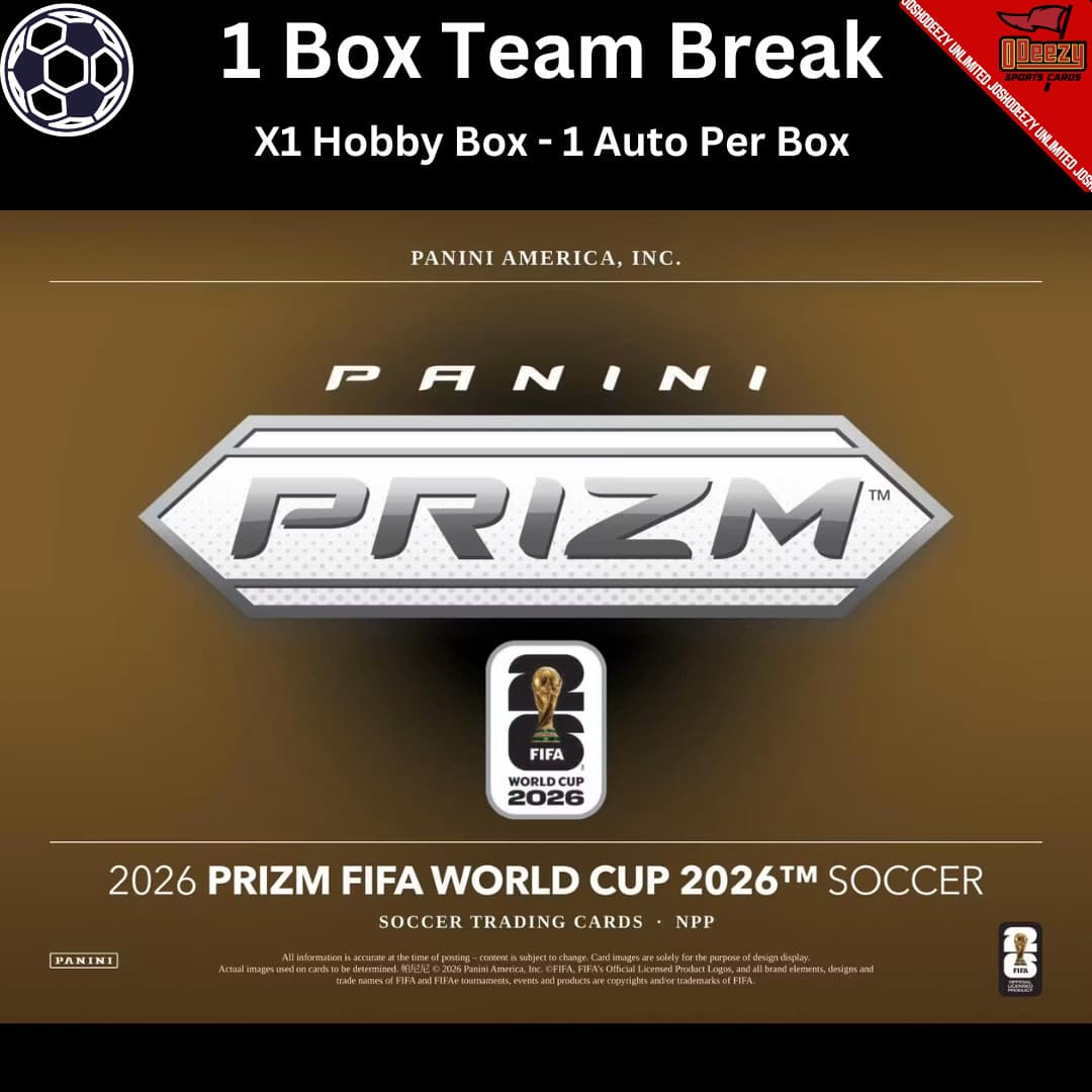 FRANCE 2026 Prizm World Cup X1 Box PYT Pick Your Team 2129