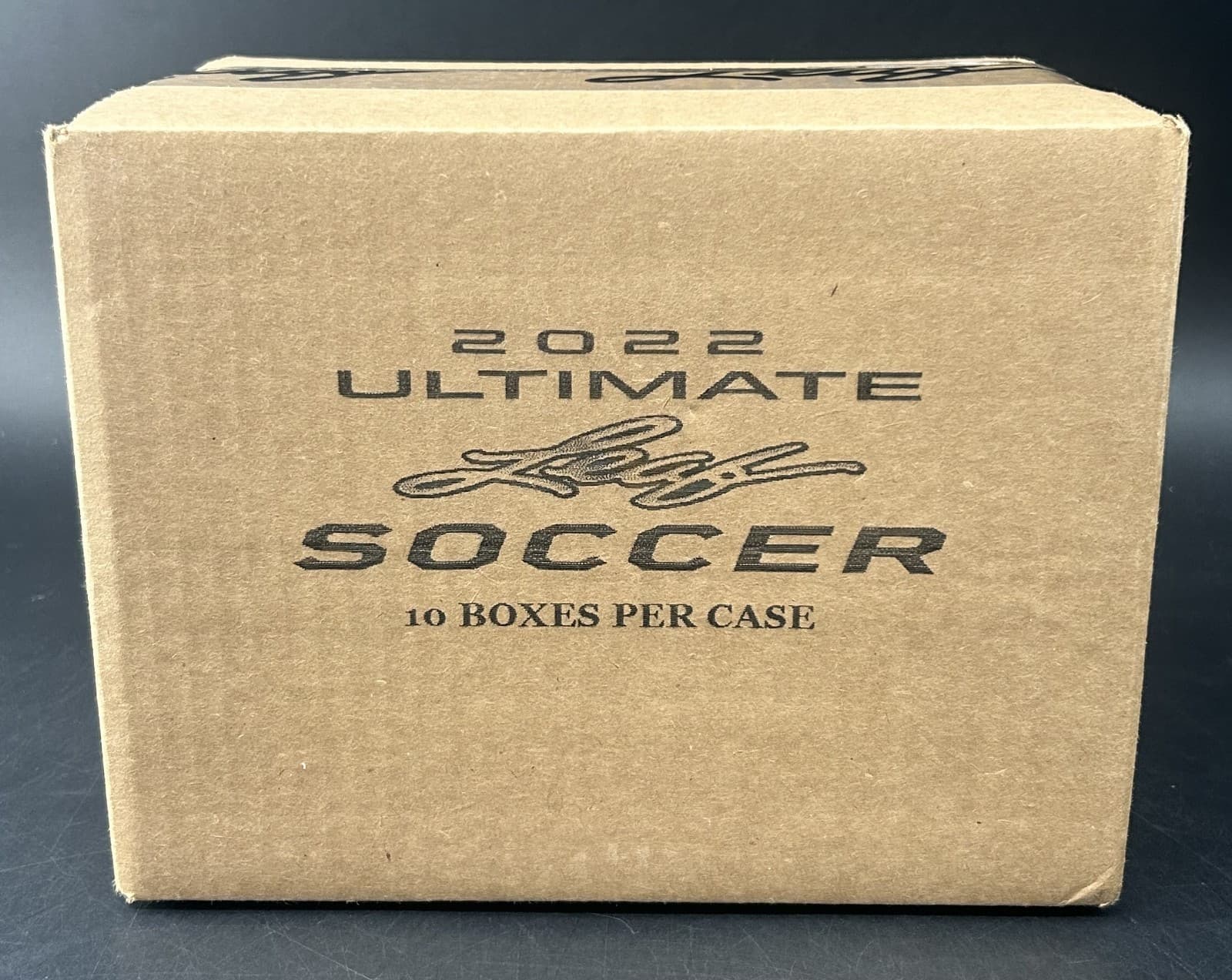 2022 Leaf Ultimate Soccer Factory Sealed 10-Box Case
