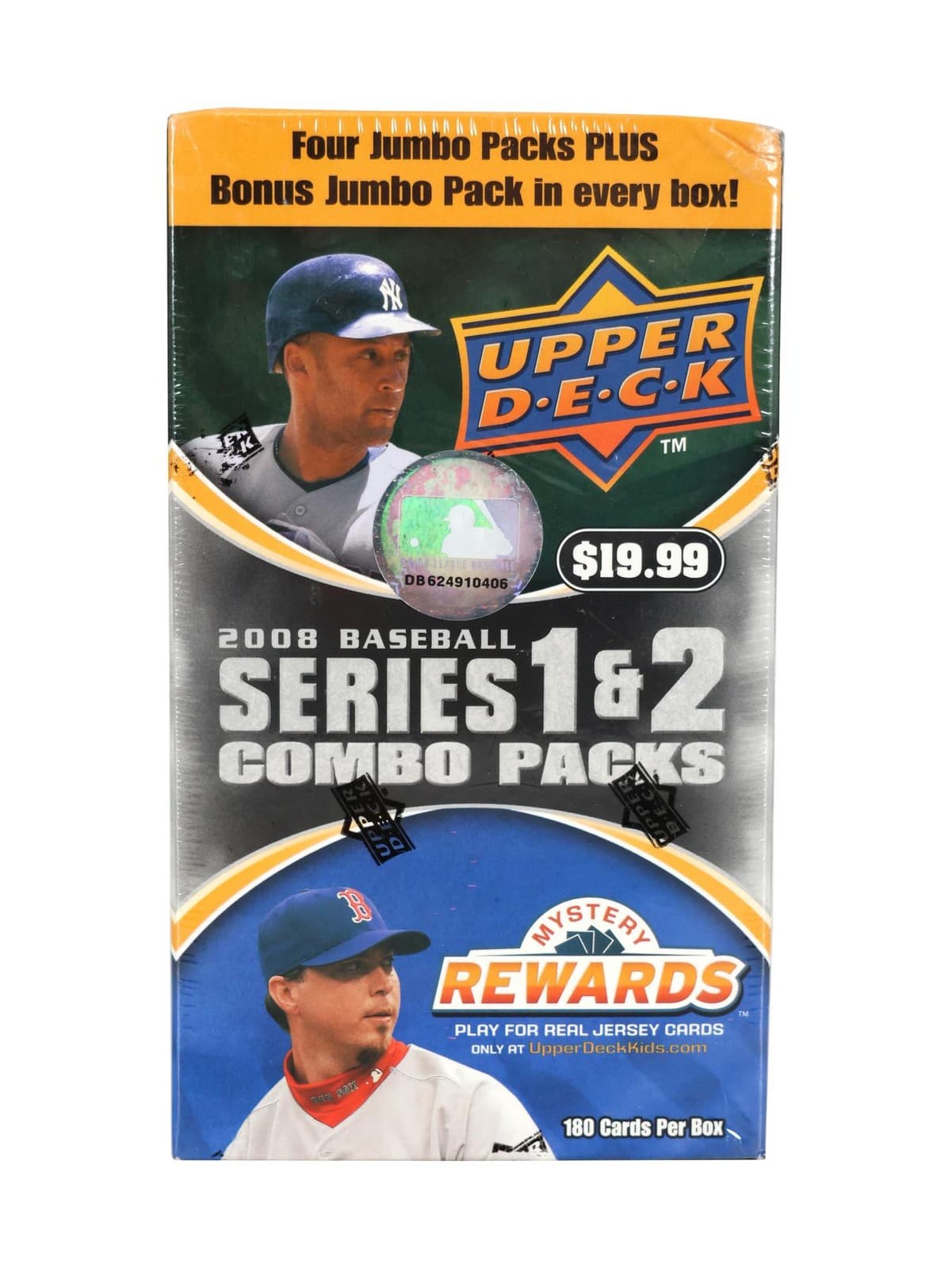 2008 Upper Deck Series 1 & 2 Combo Baseball 5-Pack Blaster Box