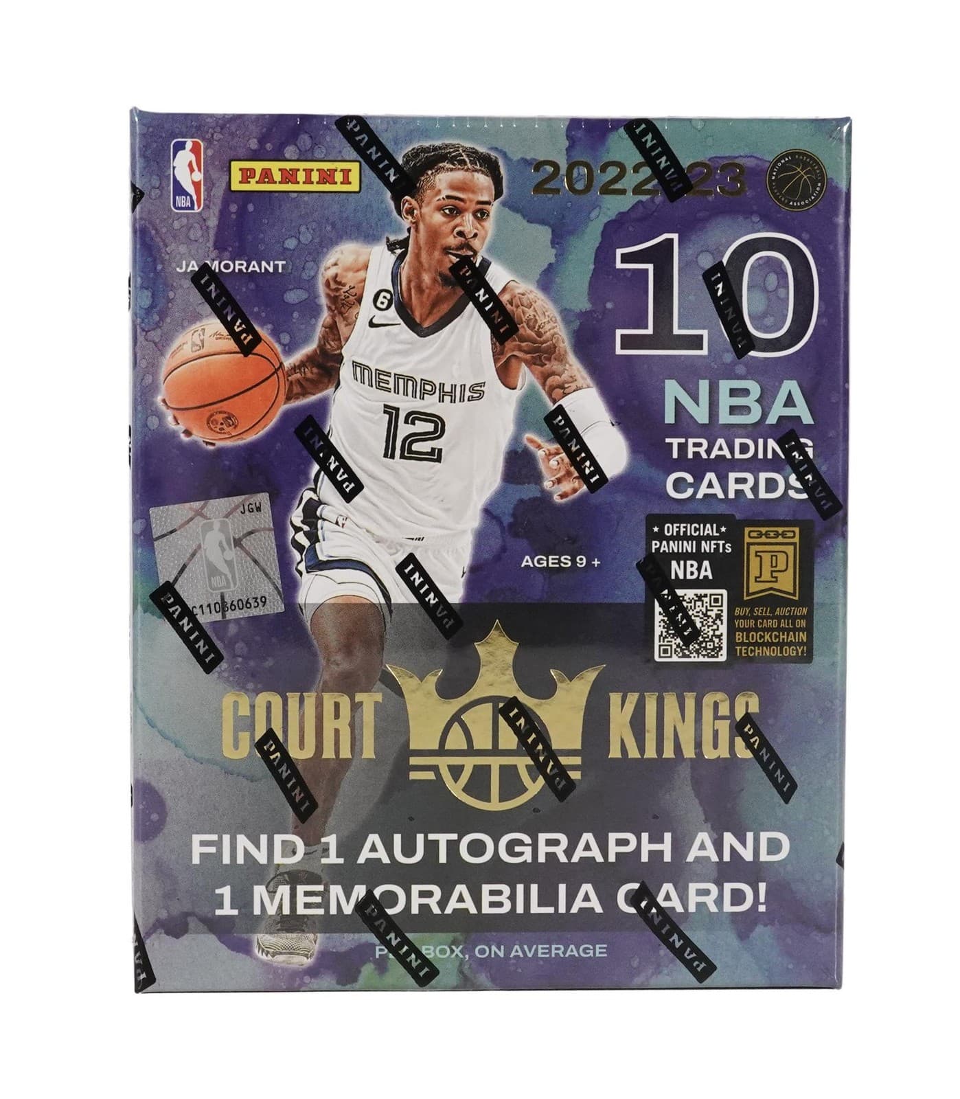 2022/23 PANINI COURT KINGS BASKETBALL HOBBY BOX