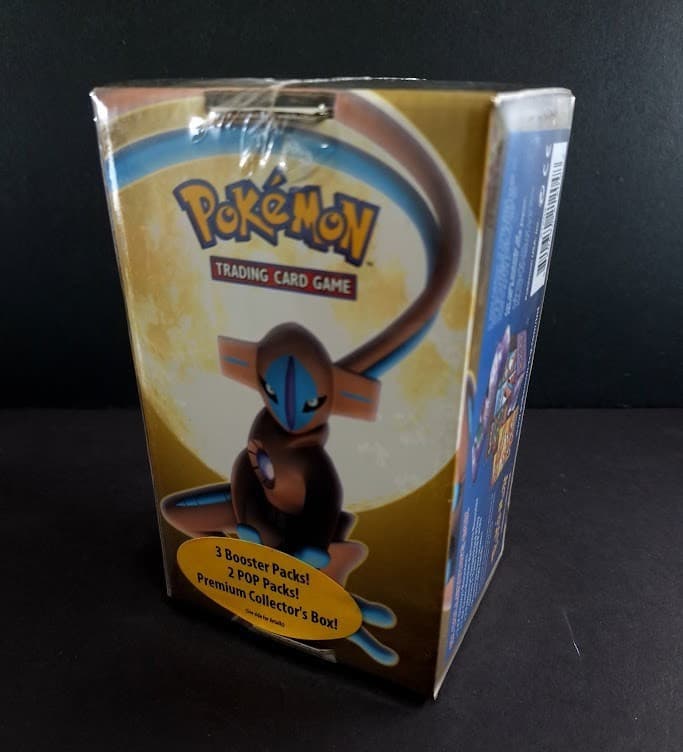 2005 Pokemon EX SEALED PREMIUM COLLECTOR'S BOX [DEOXYS] 3 Booster 2 POP Packs