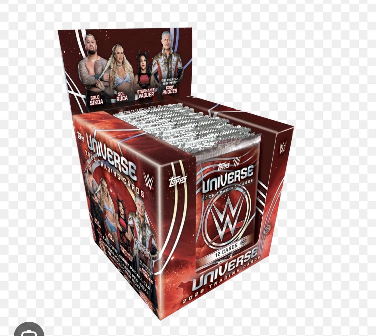 2026 TOPPS WWE UNIVERSE Wrestling HOBBY 12-BOX CASE