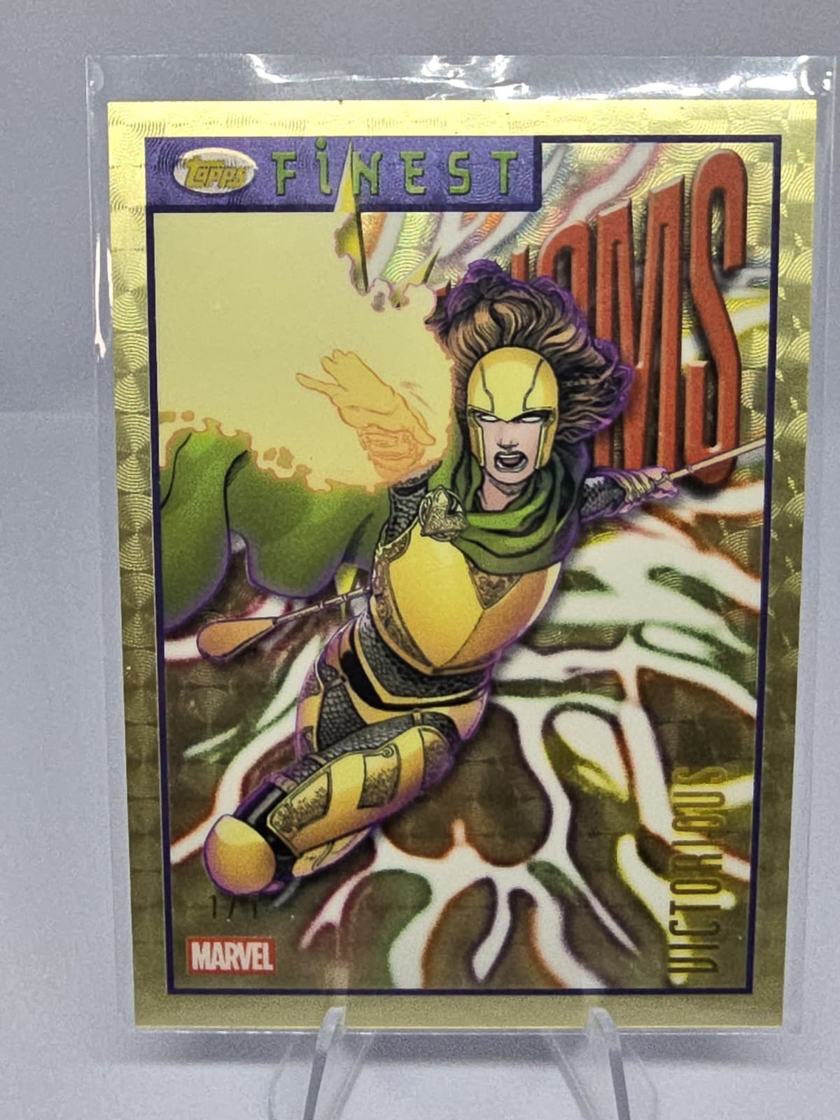 VICTORIOUS 2026 Topps Marvel Finest Fantastic Four 65th Superfractor 1/1 Phenoms