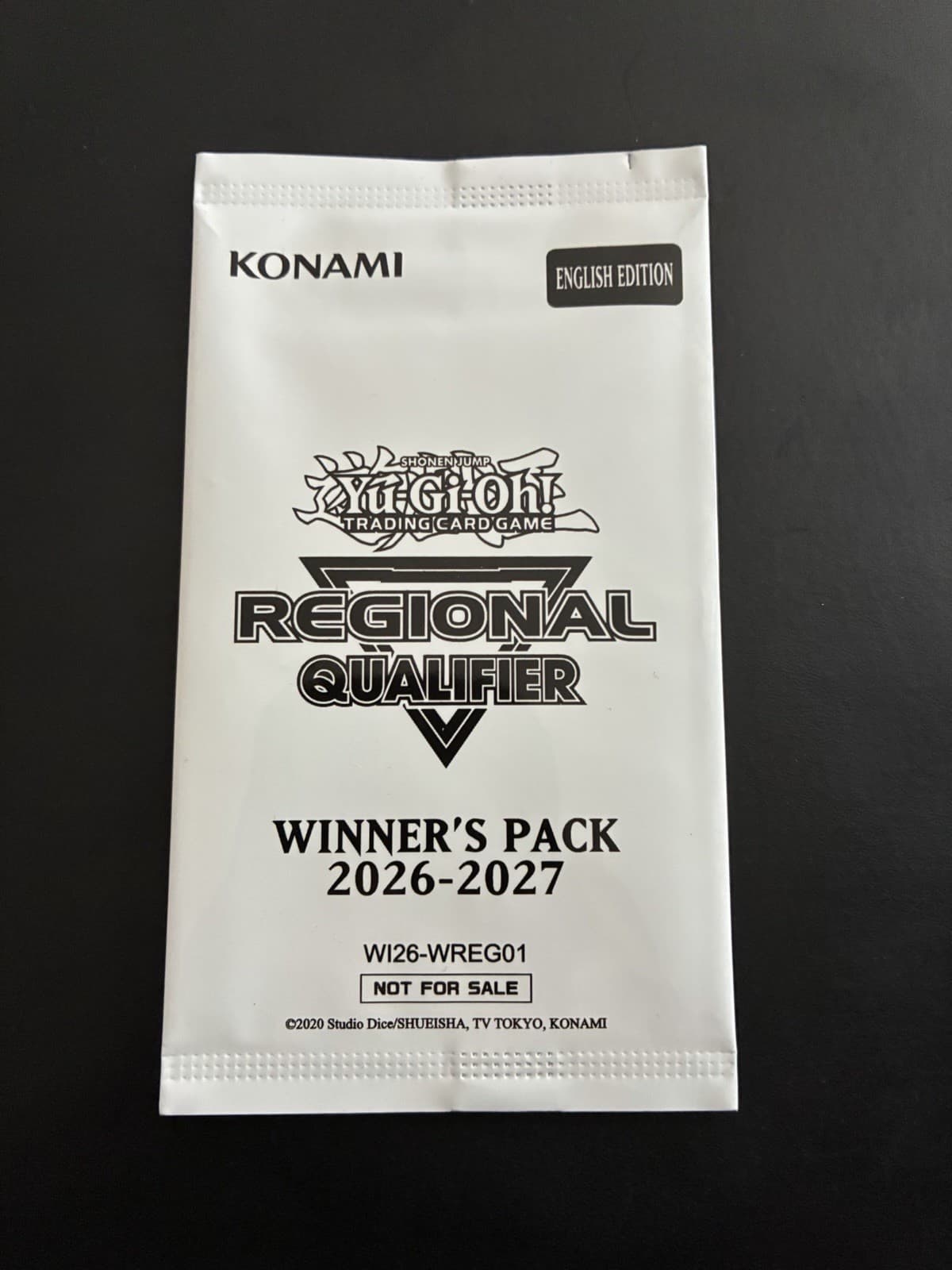 Yu-gi-oh! Winner Pack Regional Qualifier Prize Pack Factory Sealed New SHIPSFAST