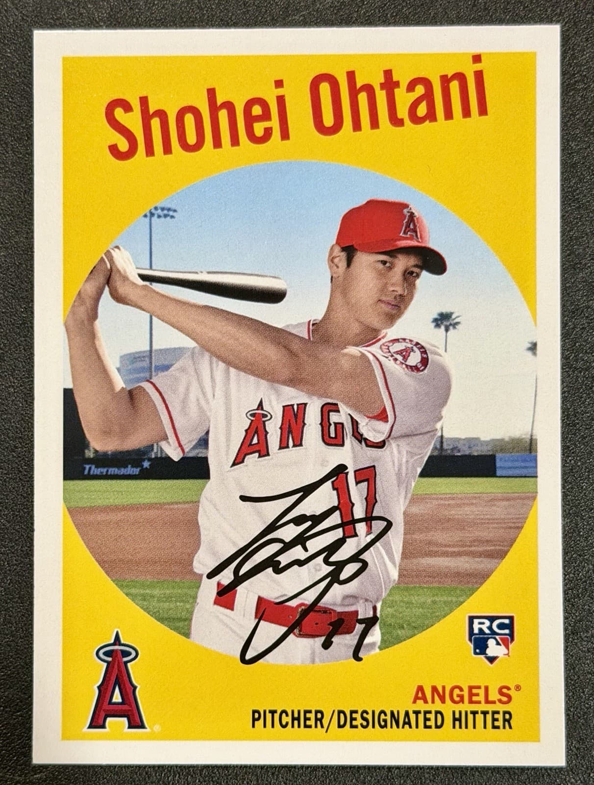2018 Topps Archives - 1959 Design Photo Variation Shohei Ohtani # 50 ! RC 🔥🔥
