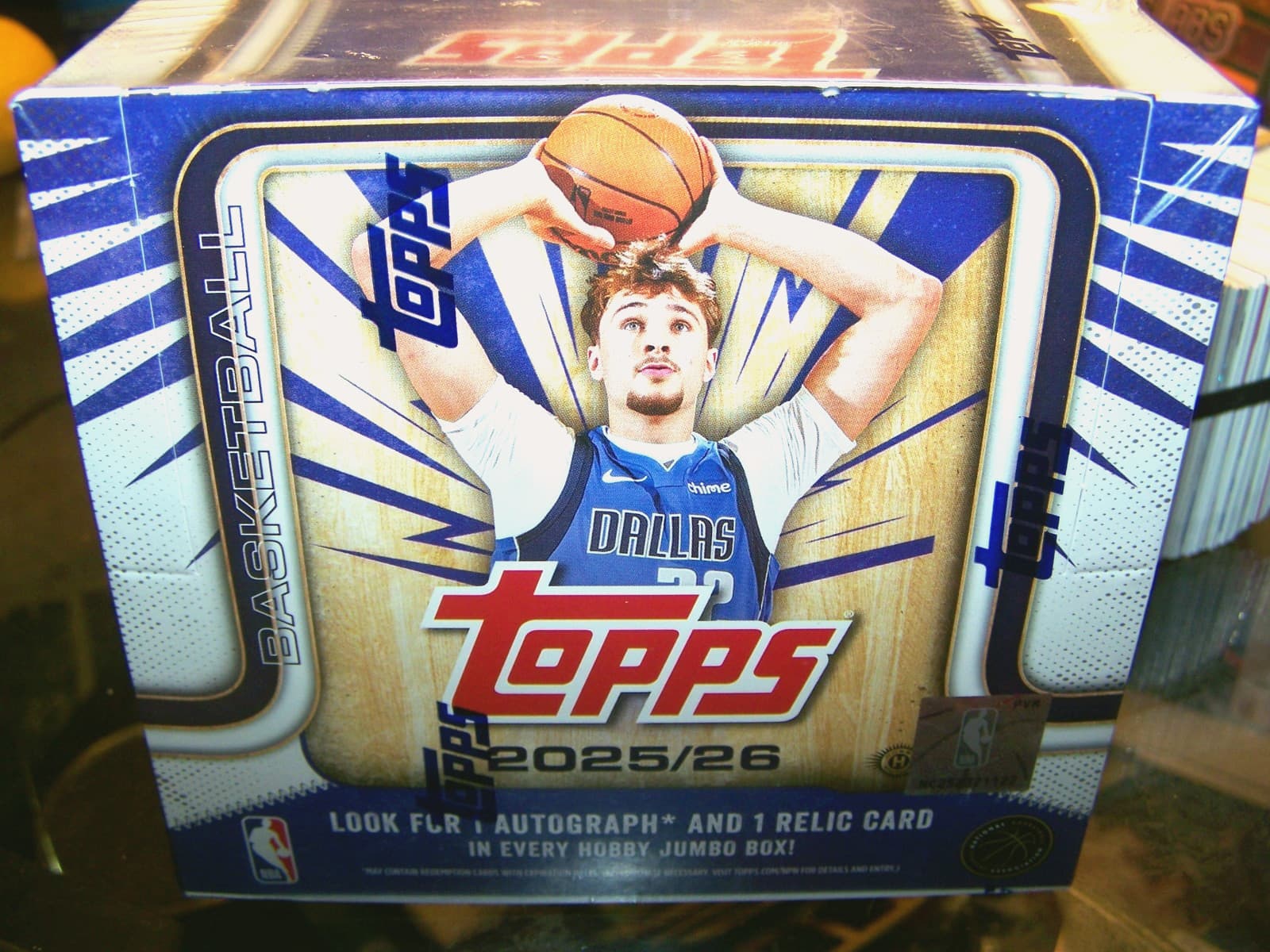 2025-26 Topps Chrome Basketball Hobby Jumbo Box NEW Factory Sealed Flagg, Kon RC