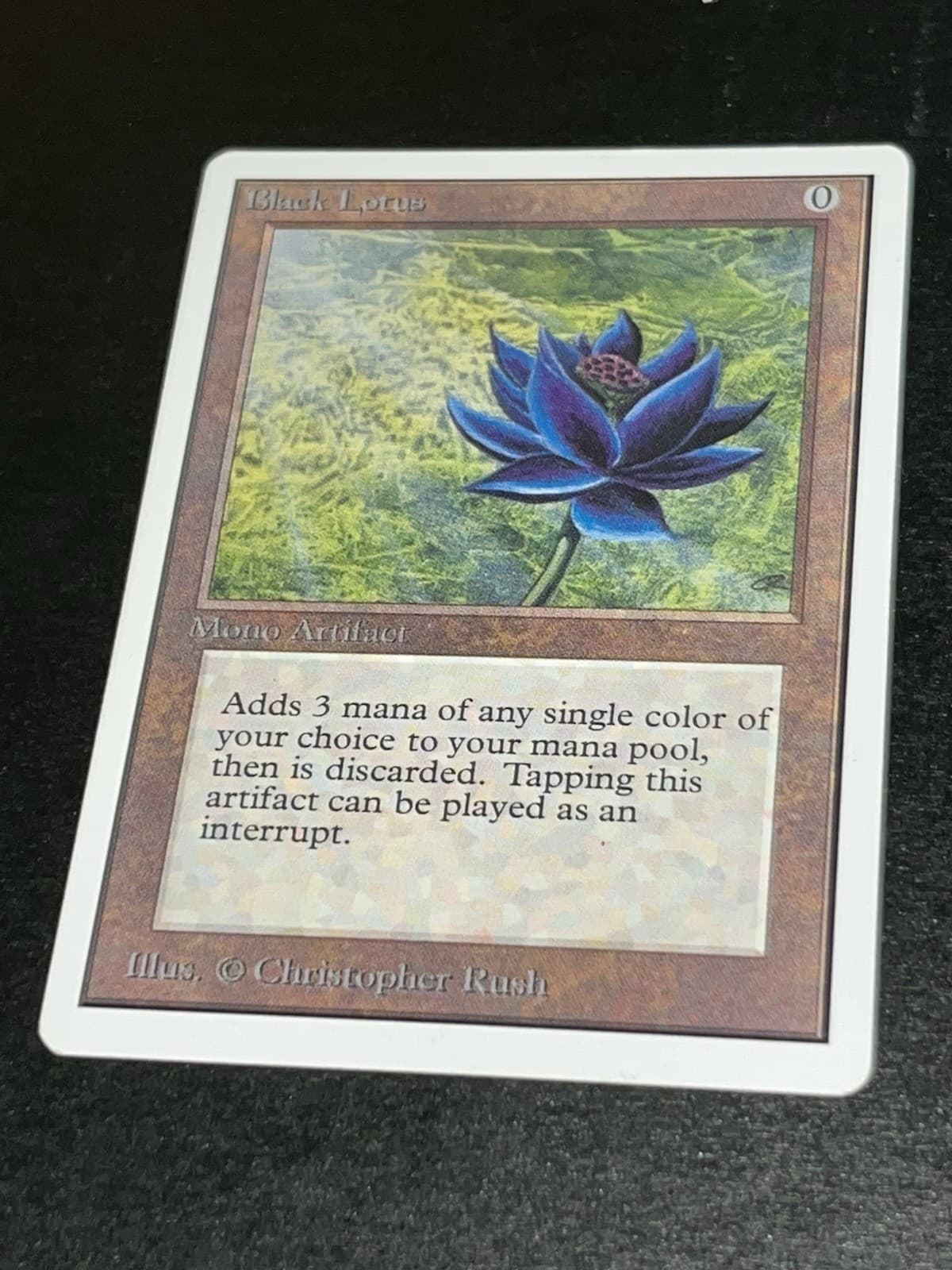MTG Unlimited Edition Black Lotus Power Nine Magic The Gathering Vintage Card