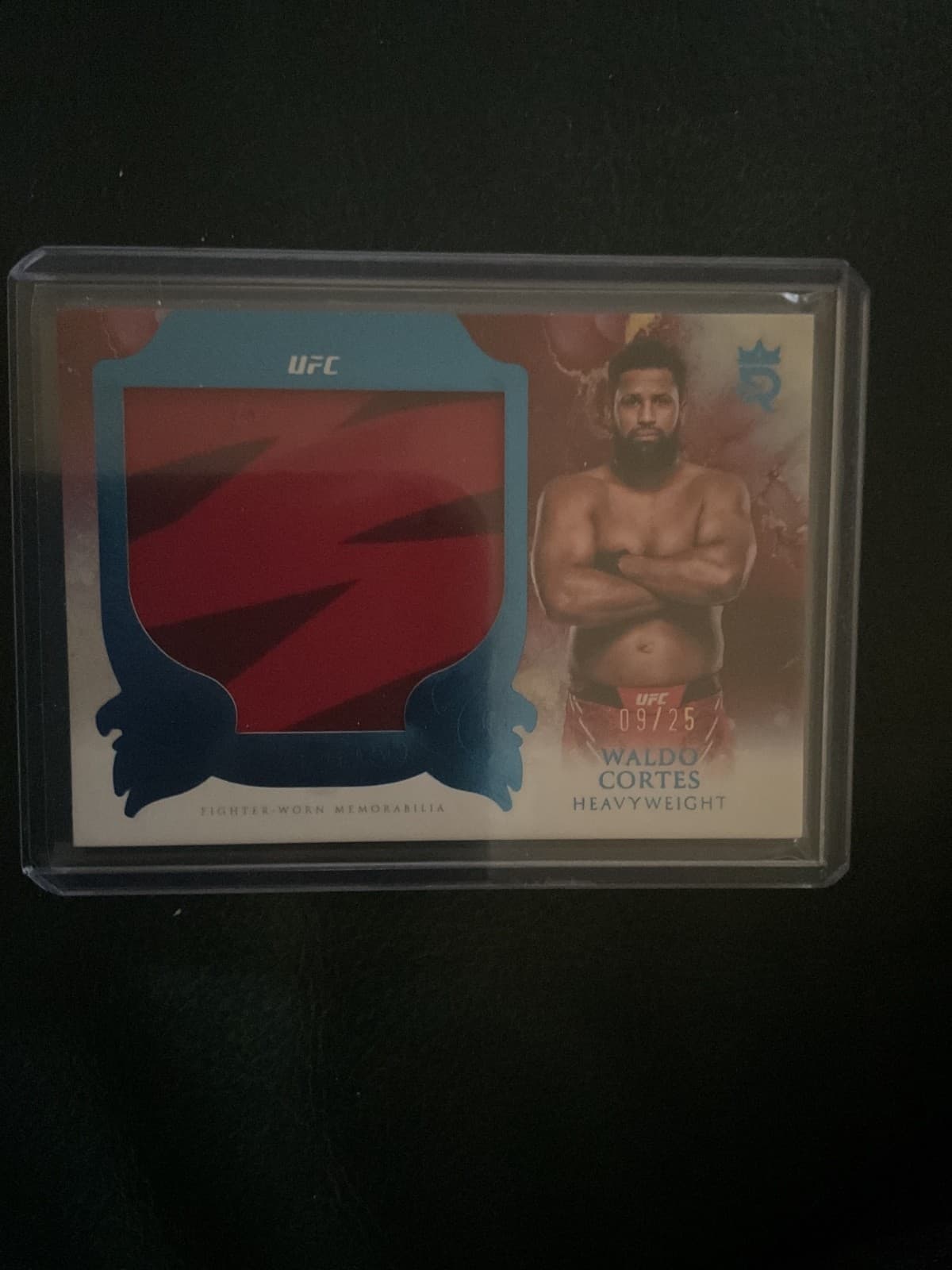 Topps Royalty UFC - Waldo Cortes Rookie Jumbo Relic Serial MMA 09/25