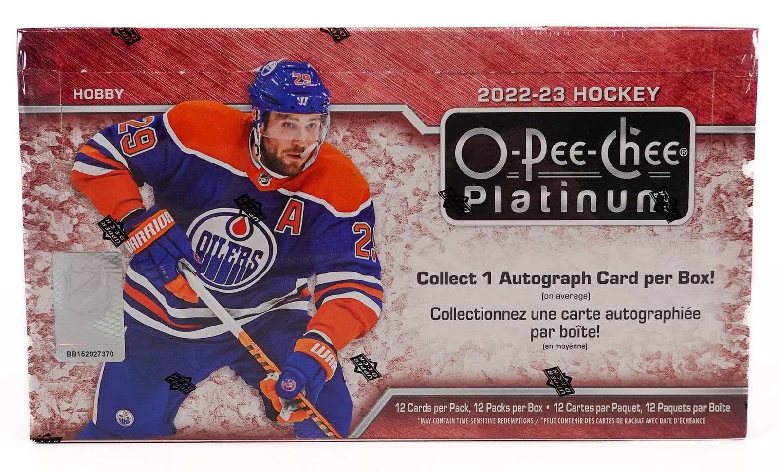 2022/23 UPPER DECK O-PEE-CHEE PLATINUM HOCKEY HOBBY BOX