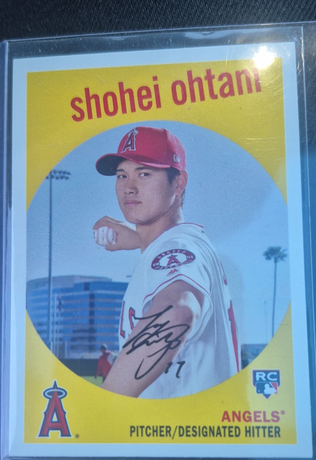 2018 Topps Archives - 1959 Design Shohei Ohtani #50 Pitching Pose (RC)