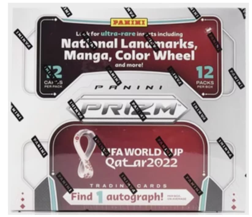 2022 Panini Prizm World Cup Soccer Hobby Box (New/Factory Sealed)