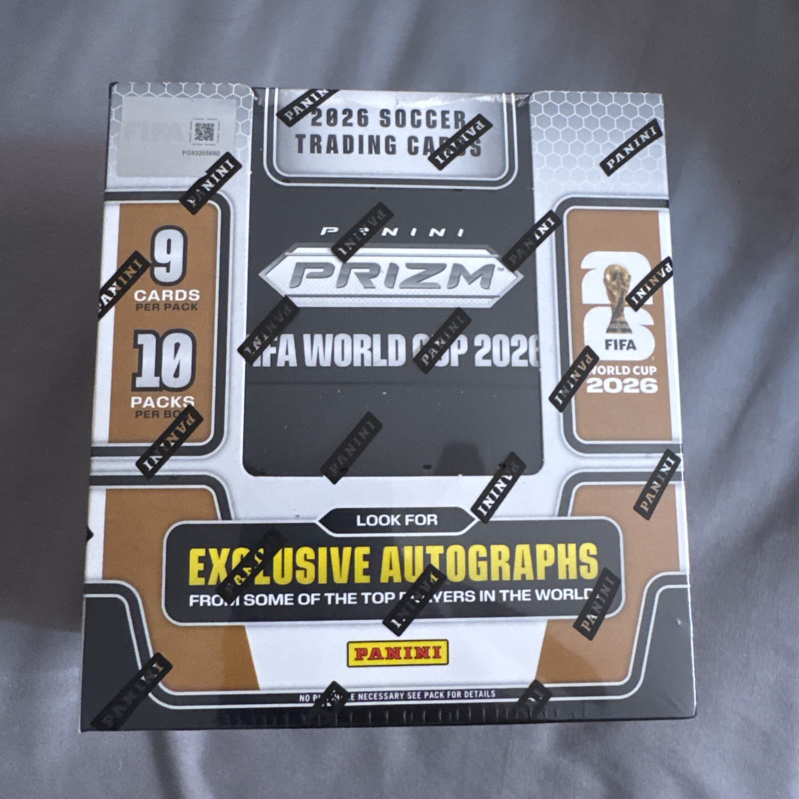 2026 Panini Prizm FIFA World Cup Soccer Preferred Hobby Box New Sealed QTY