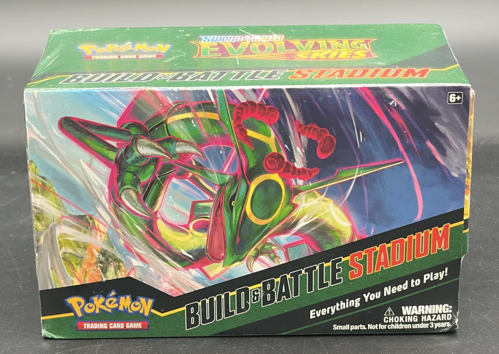 Pokemon TCG Evolving Skies Build & Battle Stadium Box SEALED