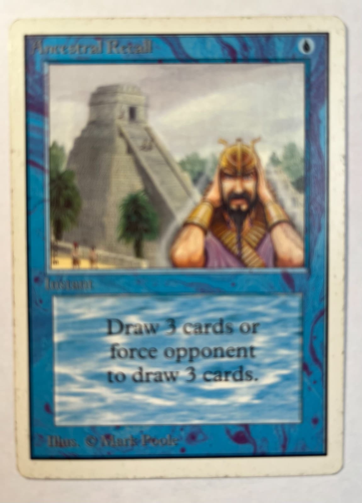 Magic the Gathering - Ancestral Recall