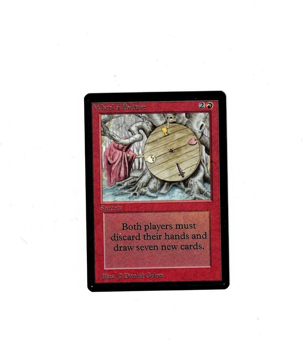 Magic the Gathering WHEEL OF FORTUNE Beta MTG