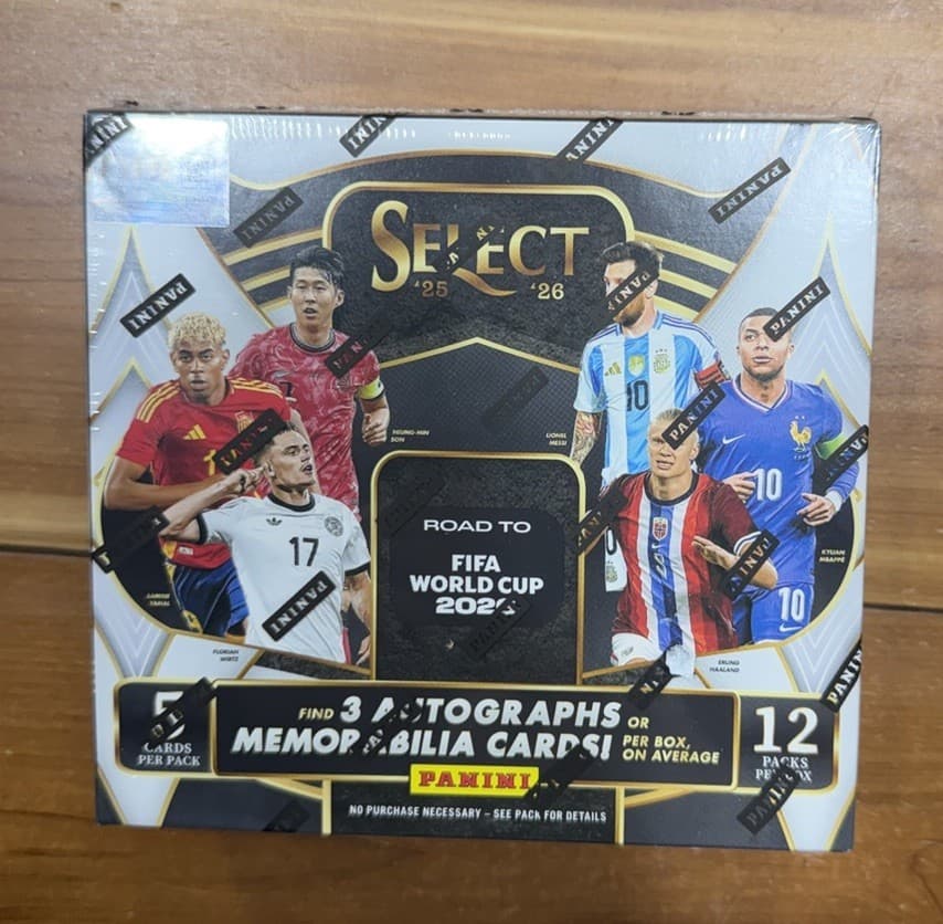 2026 Select FIFA Road To The World Cup 2026 Soccer Hobby Box 🔥 Sealed