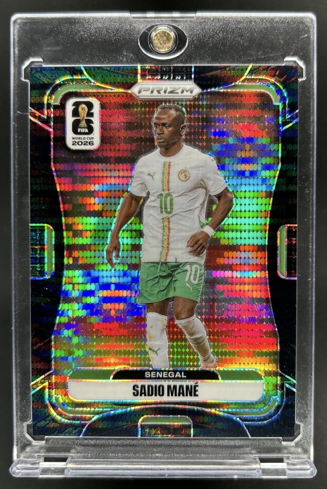 2026 Panini Prizm World Cup Sadio Mane Breakaway Black #1/1 Senegal