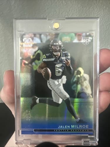 2025 Panini Photogenic Football RC Jalen Milroe Blue /49 SB CHAMP!!