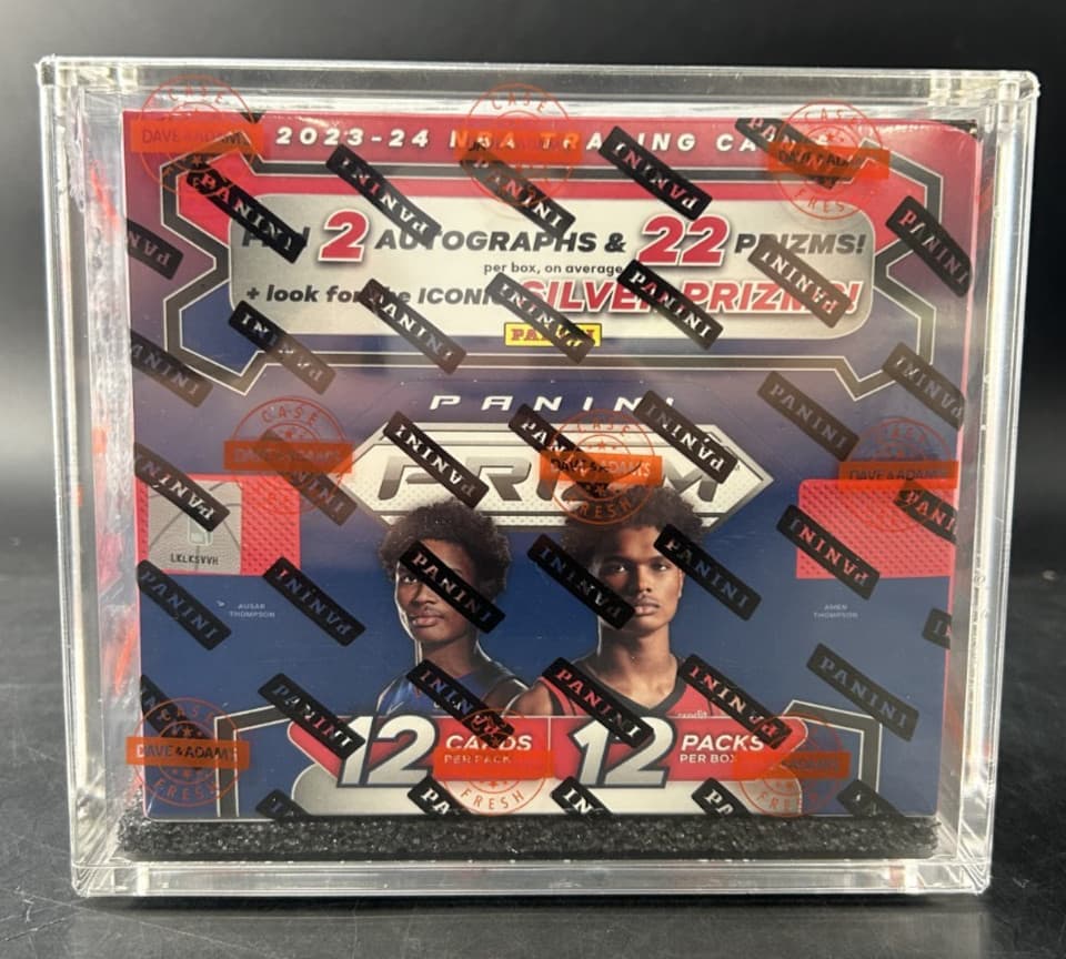 2023-24 Panini Prizm Basketball Sealed Hobby Box From A Sealed Case FASC D&A