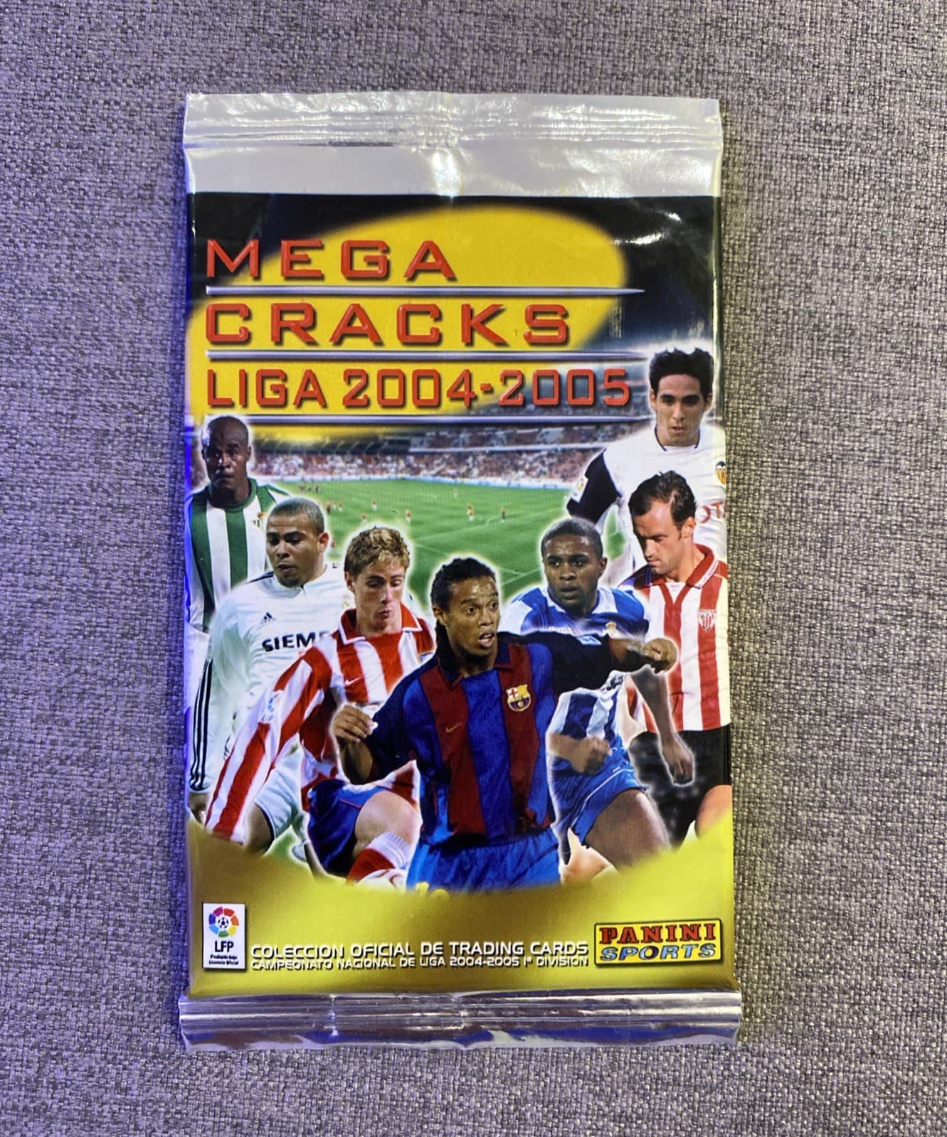 Panini 2004 2005 Sports Megacracks Liga Soccer Card Pack LIONEL MESSI ROOKIE RC