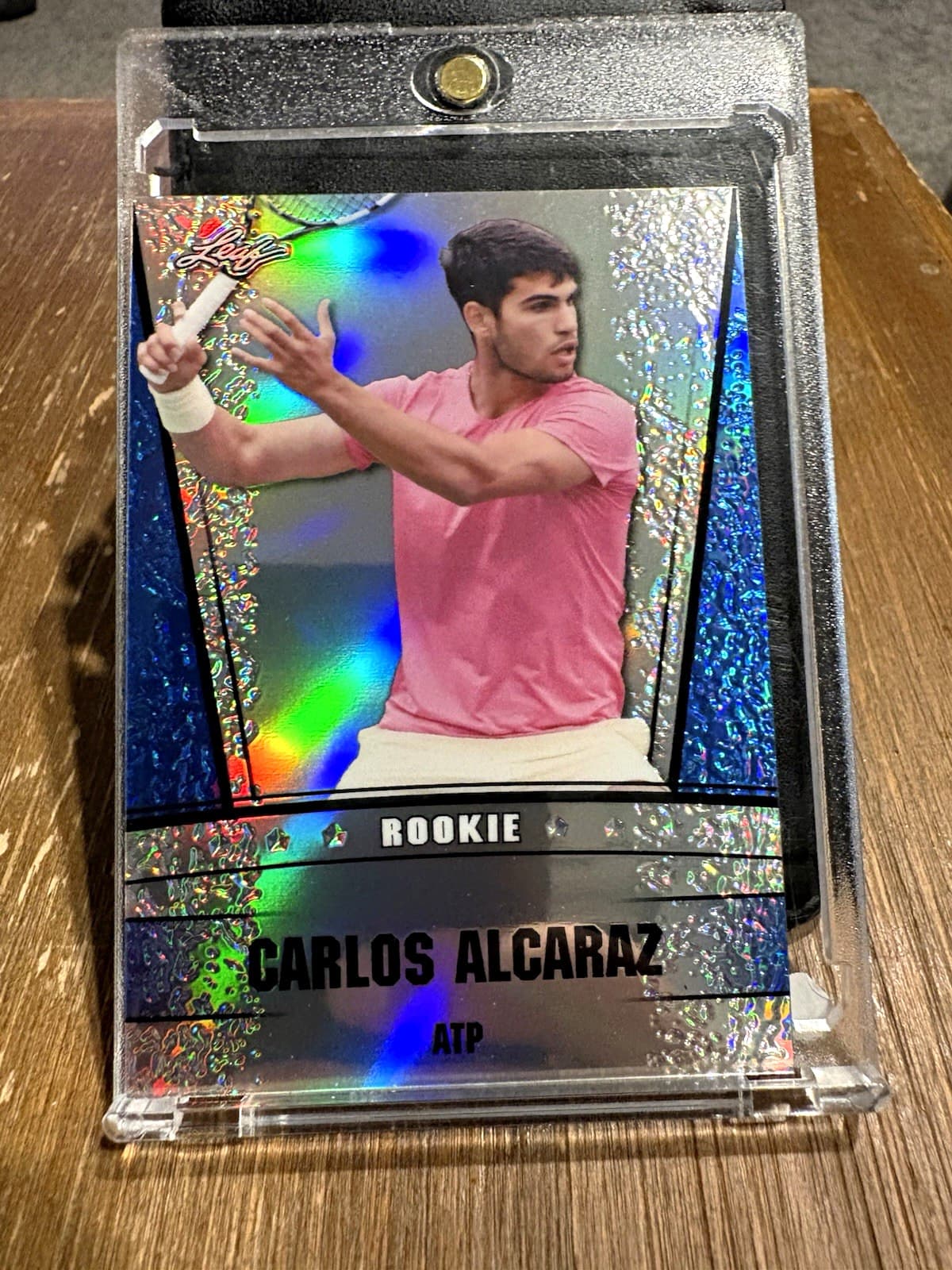 Leaf 2023 Carlos Alcaraz ATP Rookie Tennis Card RS-17 Serial #15/20