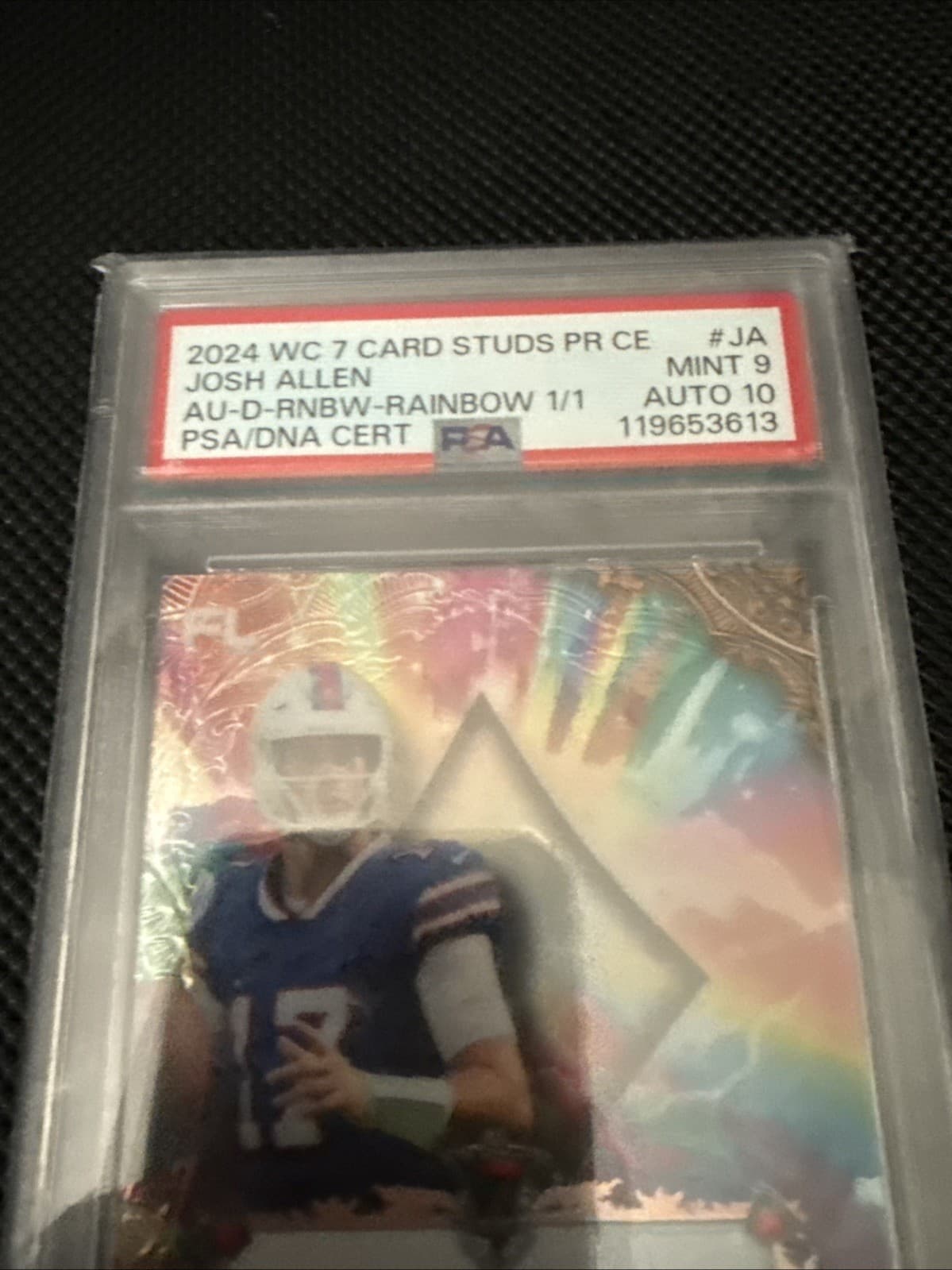 Josh Allen wild card 1/1 auto