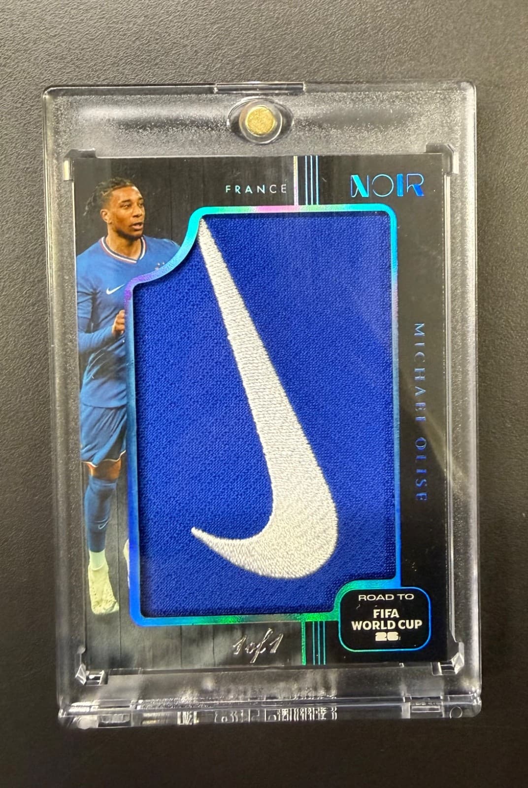 1/1 Michael Olise Nike Swoosh Patch W/C 2026    🔥Historic Card: 7 Assists W/C🔥