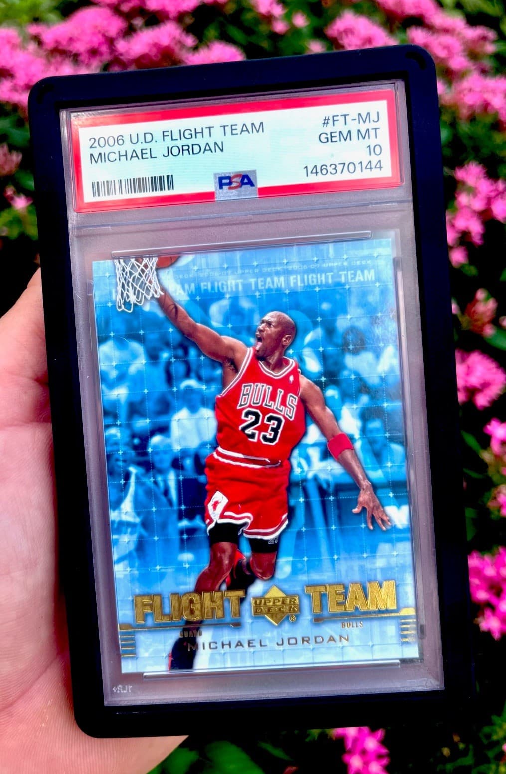 2006-07 Upper Deck - Flight Team Michael Jordan #FT-MJ PSA 10 Gem Mint Pop 47