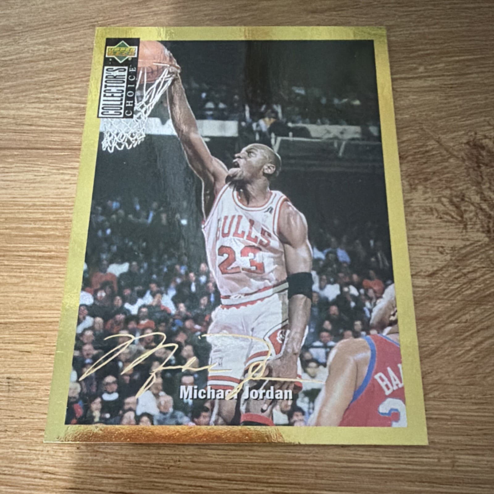 Michael Jordan 1994-95 Upper Deck Collector's Choice #240 Gold Signature 
