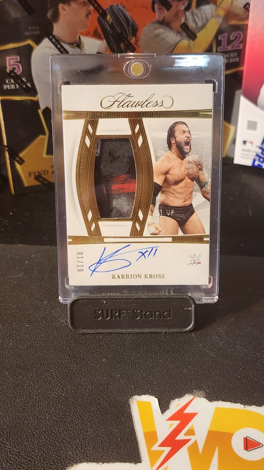 KARRION KROSS 2024 Panini FLAWLESS WWE WRESTLING  AUTOGRAPH/AUTO RELIC /10