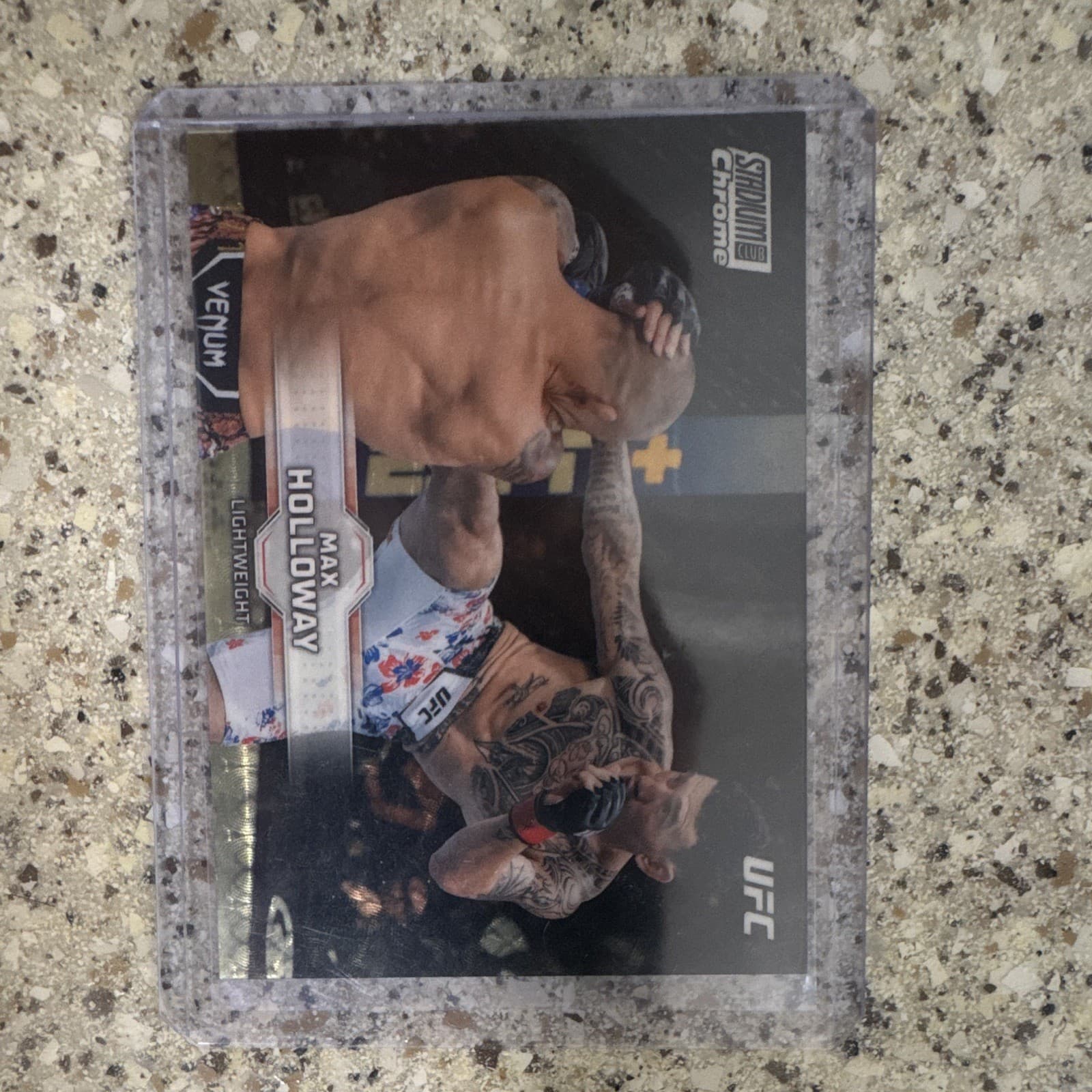 Topps 2025 Stadium Club Chrome UFC Max Holloway CB-7 Superfractor 1/1