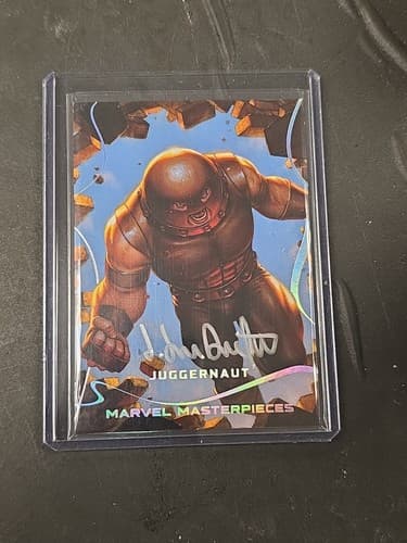 2022 Marvel Masterpieces Signature Series #67 Juggernaut 2/10
