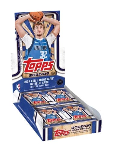 2025/26 NBA Topps Basketball Hobby Box Sealed New .**** 1 Relic or Autograph