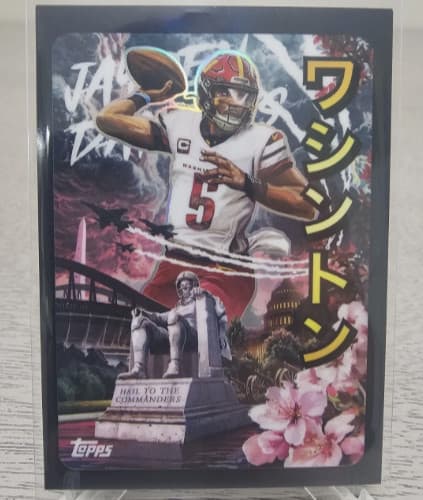 Jayden Daniels 2025 Topps Chrome Kaiju *SSP CASE HIT*