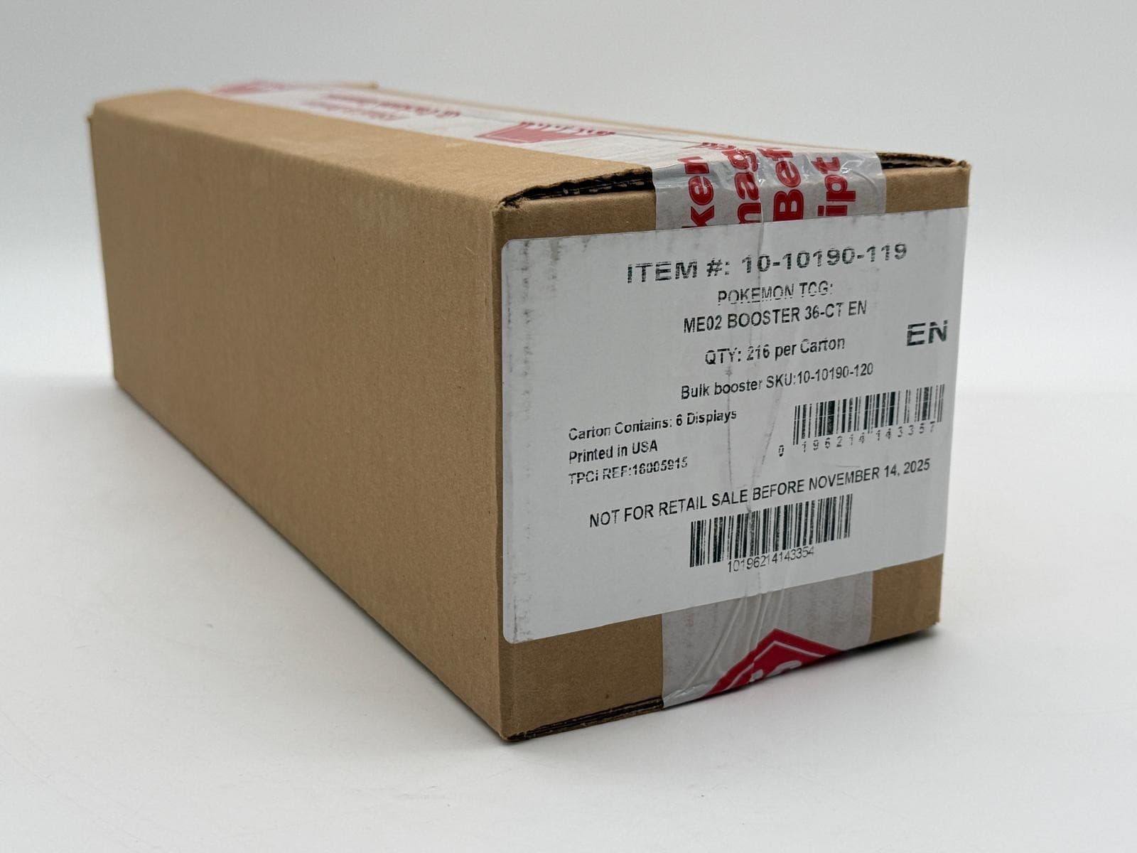 Pokemon TCG ME02 Phantasmal Flames Booster Box SEALED/NEW ME02
