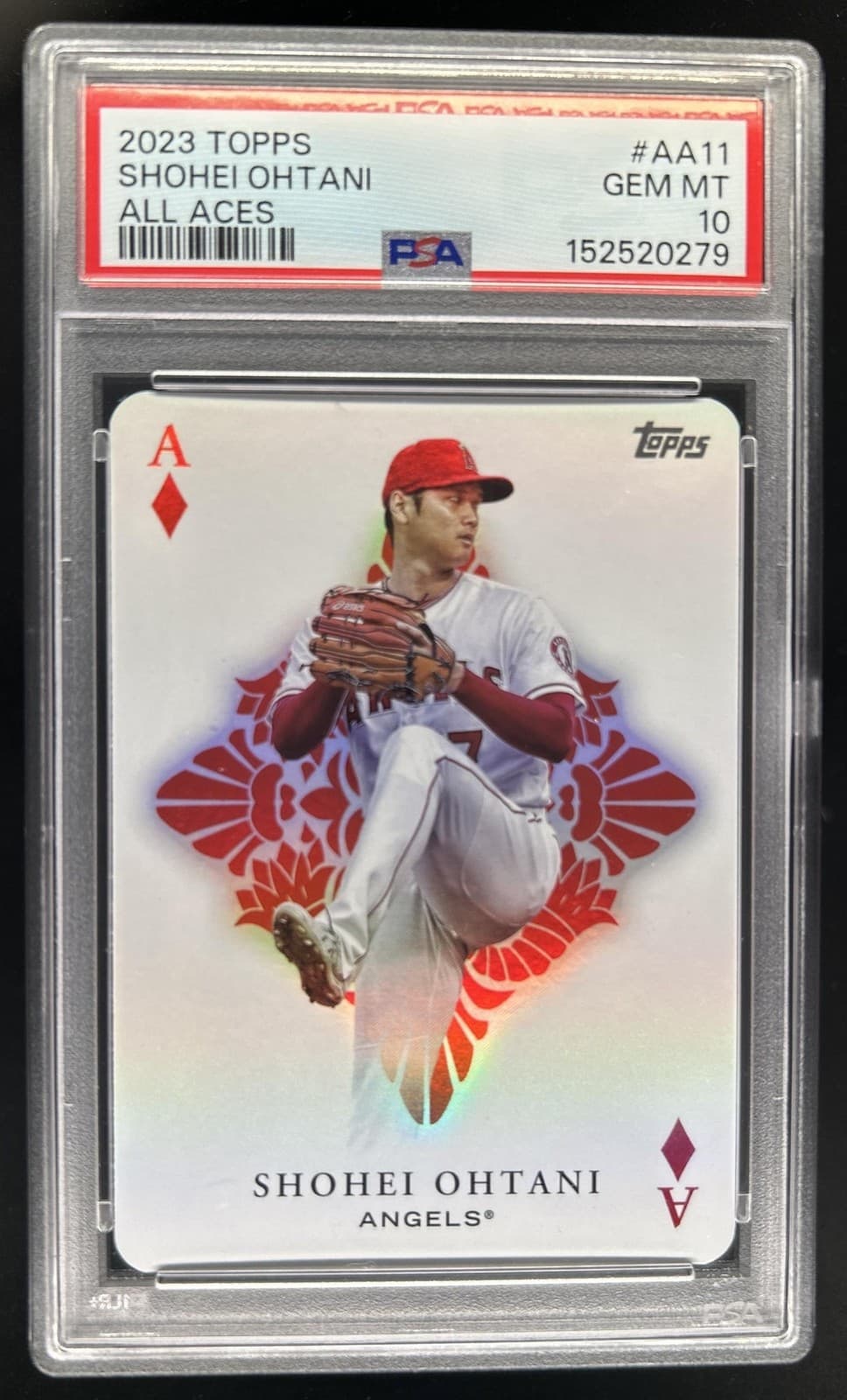 2023 Topps Shohei Ohtani All Aces #AA-11 Angels PSA 10 GEM MINT