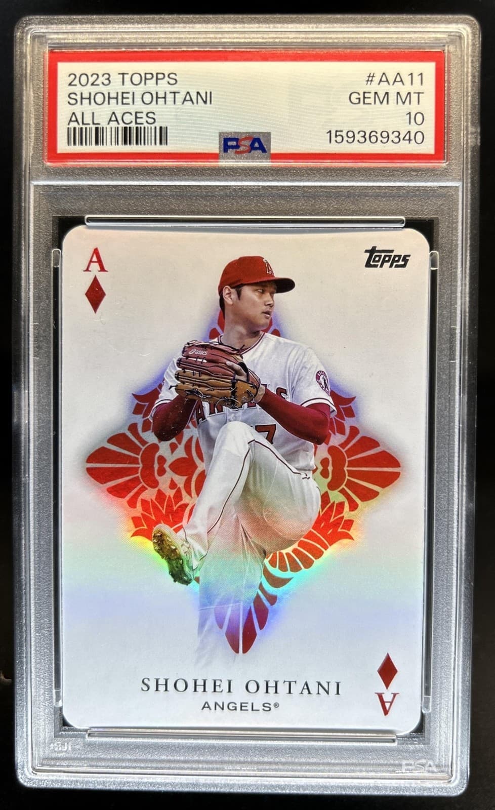 2023 Topps Shohei Ohtani All Aces #AA-11 Angels PSA 10 GEM MINT