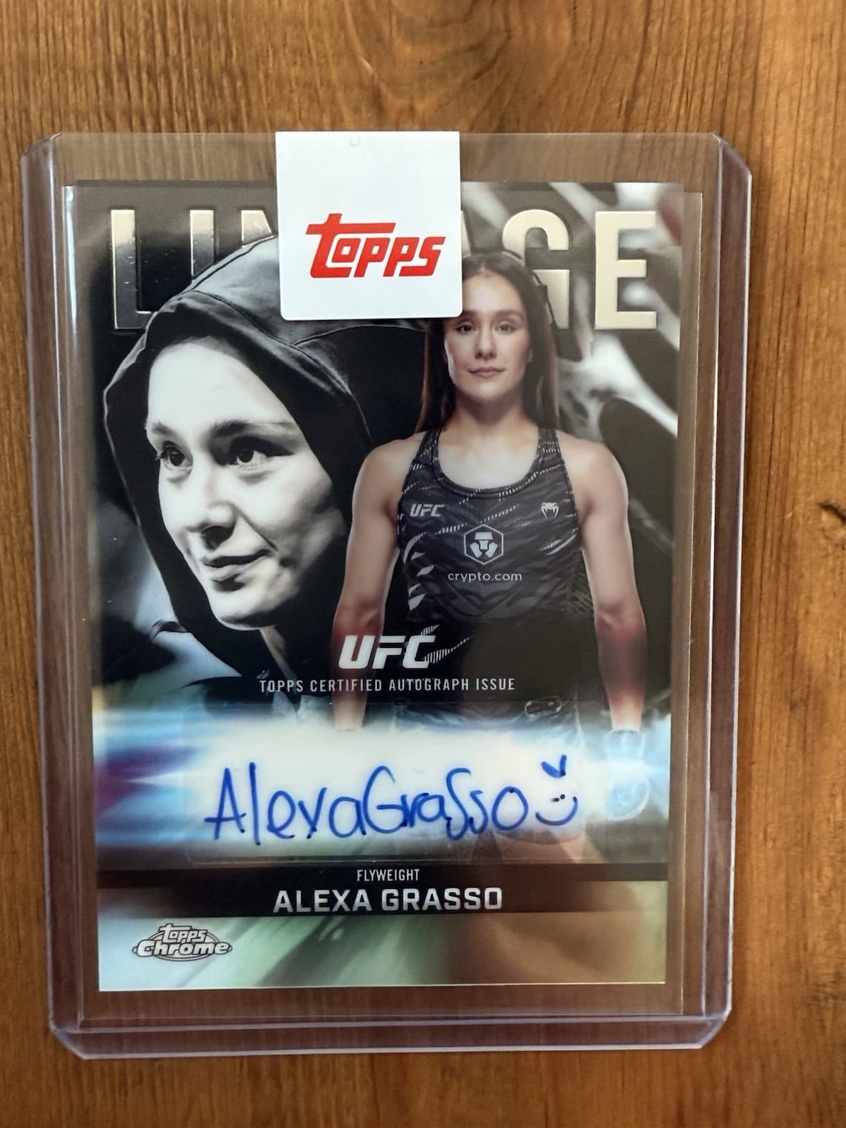 ufc topps knockout 2026 Autographed “Topps Sealed”! Alexa Grasso Card 1/1