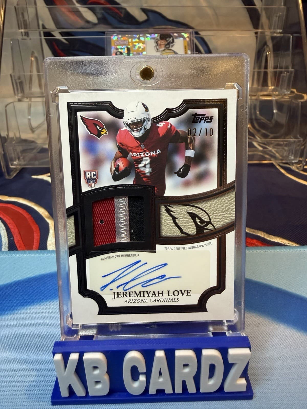 2026 Topps Flagship Football - Jeremiah Love RPA - #ARP-JL  2/10!!!