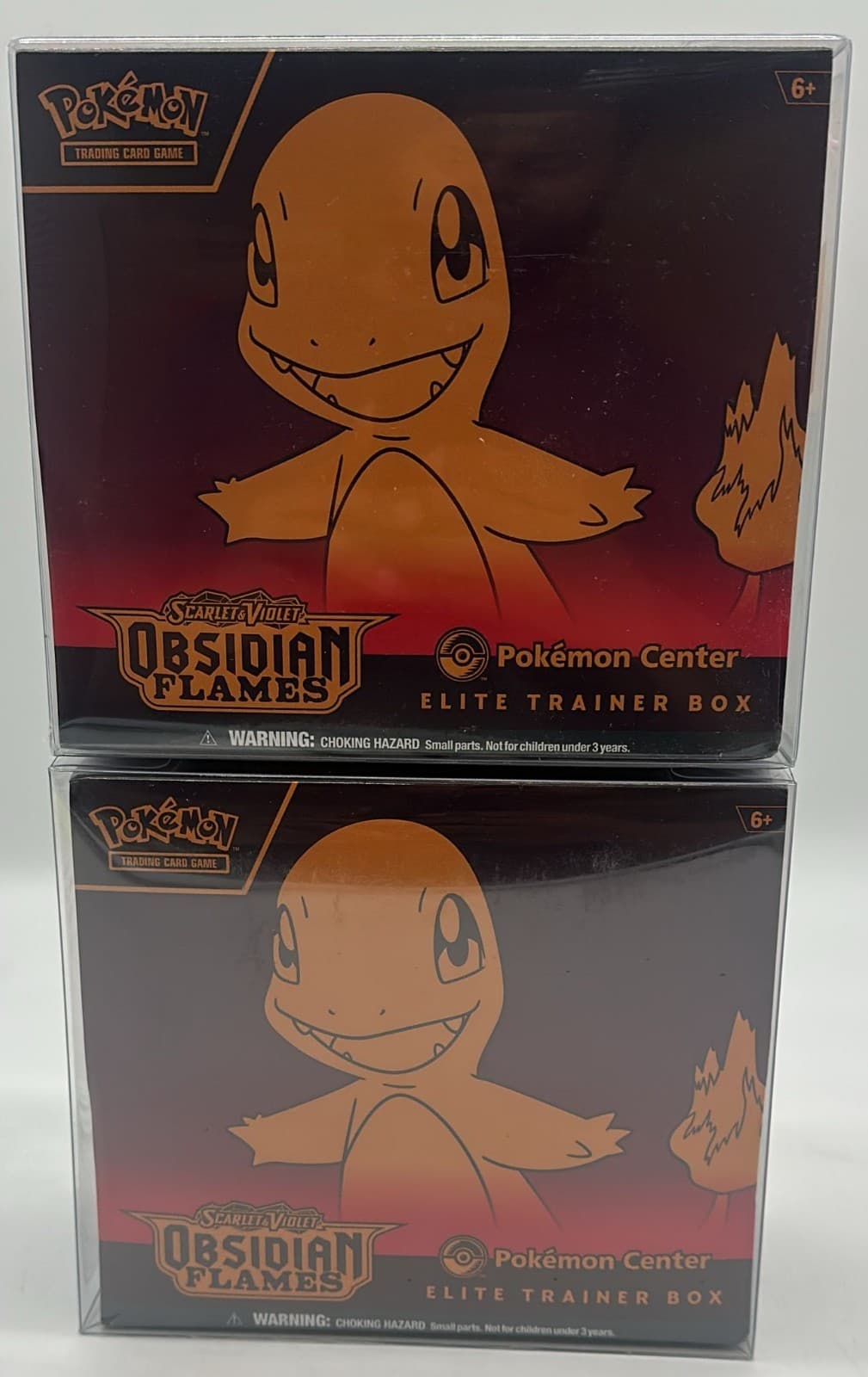 Lot of (2) POKEMON CENTER Obsidian Flames PC Elite Trainer Boxes SEALED