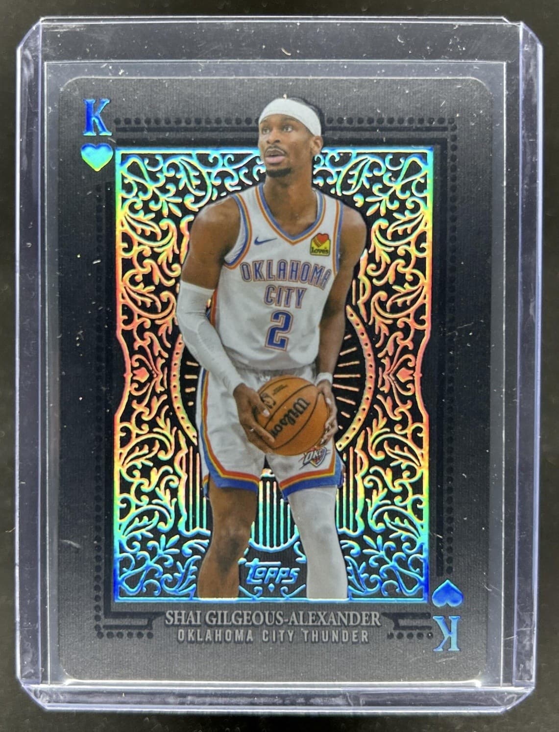 2025-26 Topps Shai Gilgeous-Alexander All Kings SSP #AK-9 Thunder