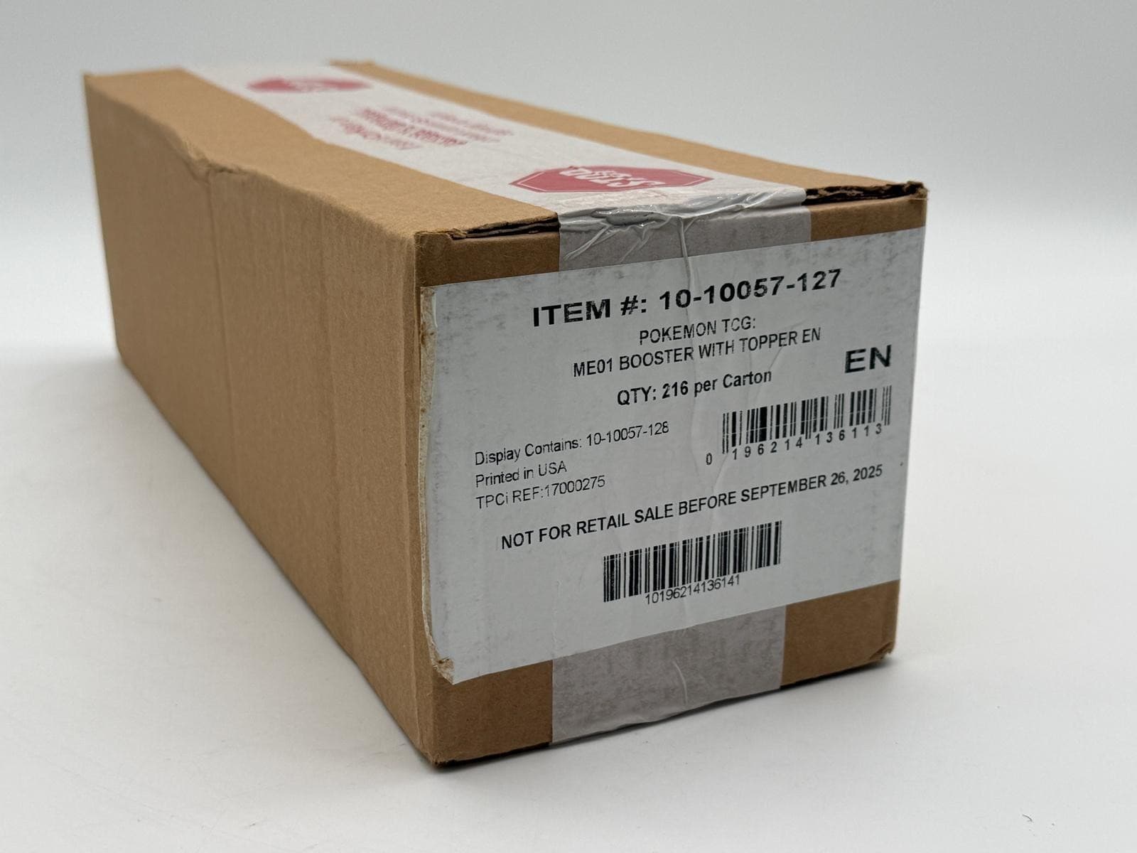 Pokemon TCG ME01 Mega Evolution Enhanced Booster Box Case SEALED/NEW
