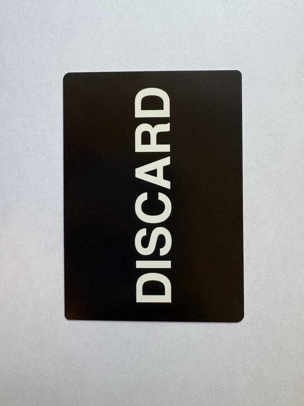 2023 Disney Lorcana TCG Discard Error Card