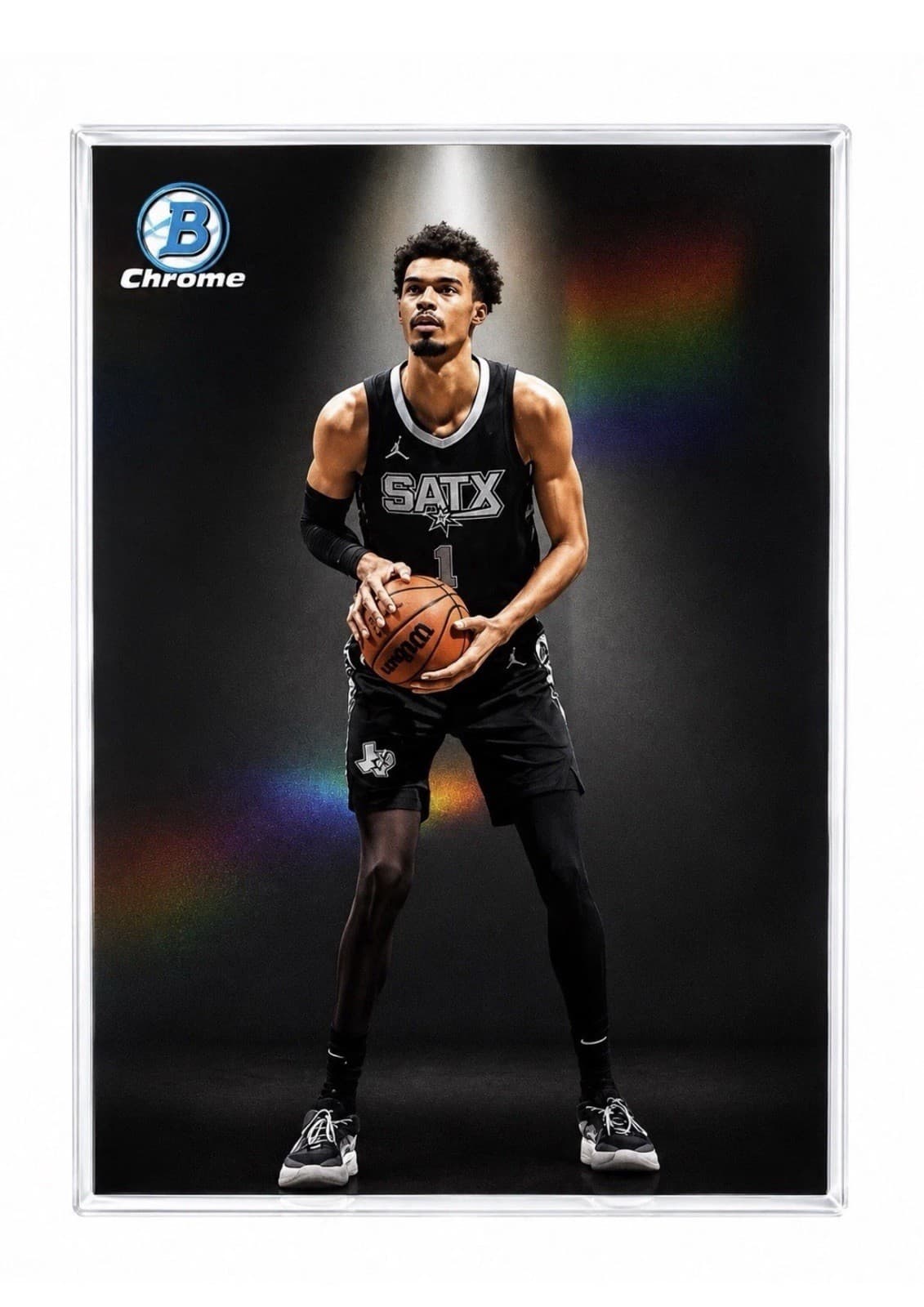 Victor Wembanyama SPOTLIGHTS SSP BOWMAN CHROME #BNB-9 MINT 💎💎💎