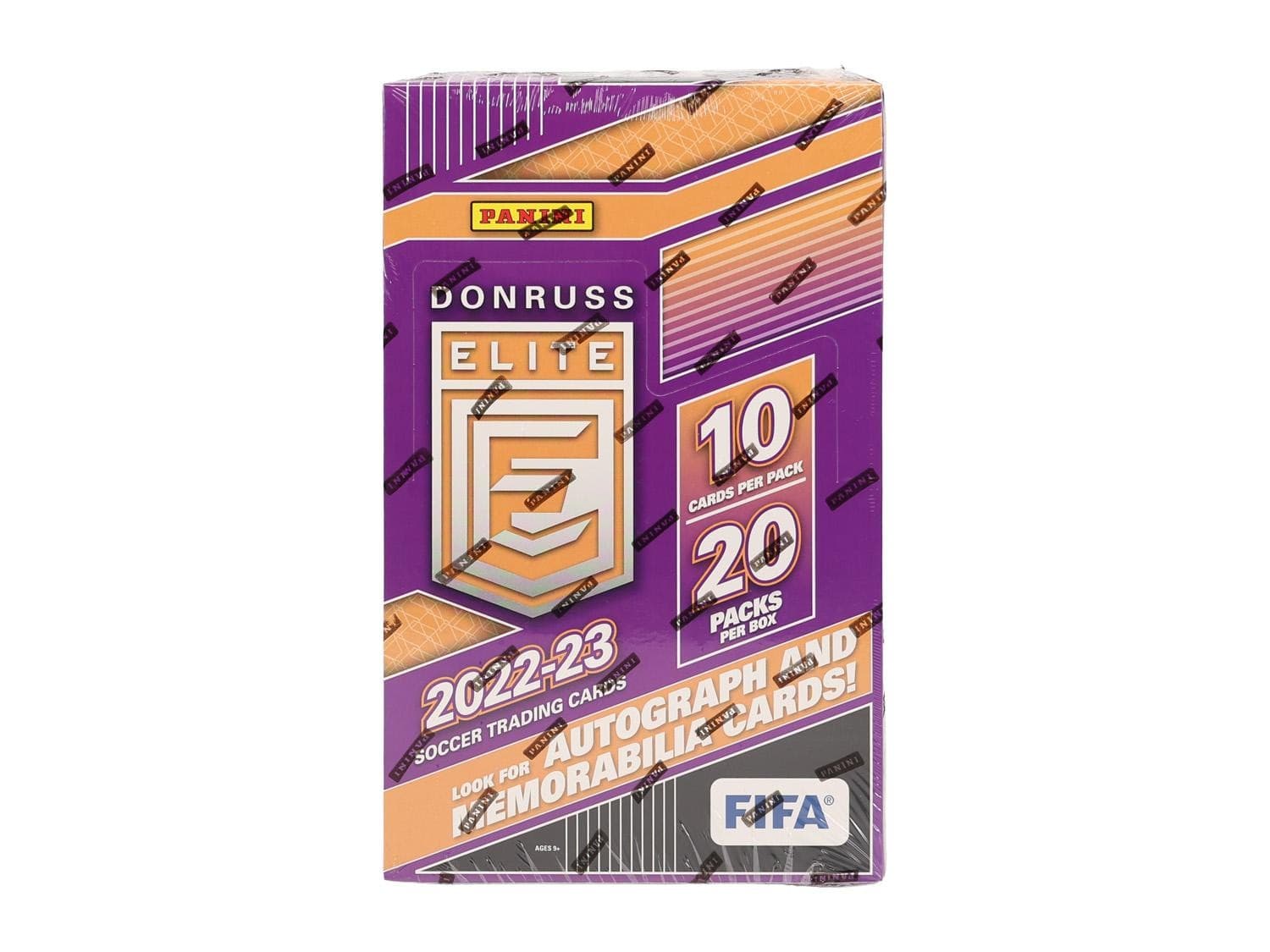 2022/23 PANINI DONRUSS ELITE FIFA SOCCER RETAIL 20-PACK BOX