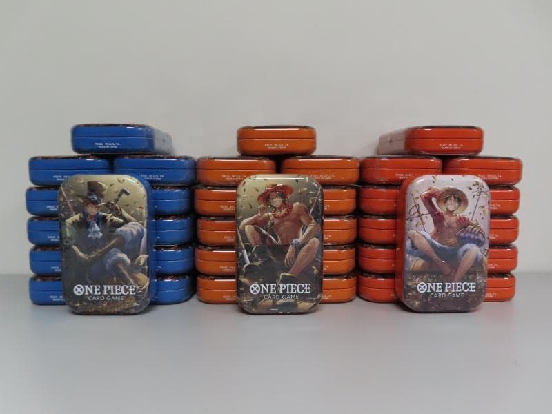(36) Lot 2026 One Piece Card Game Tin Pack Set Vol. 2 Factory Sealed